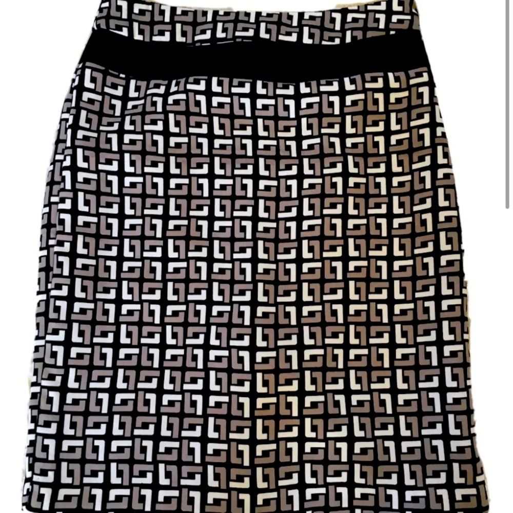 Banana Republic Skirt Size 0 Geometric Print - Picture 1 of 7